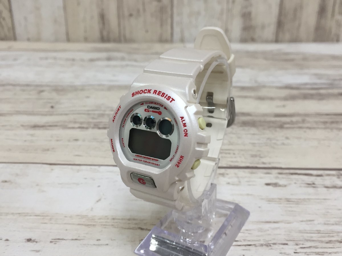 159A G-SHOCK CASIO カシオ 時計 ホワイト GZX-690LV【ジャンク扱い 