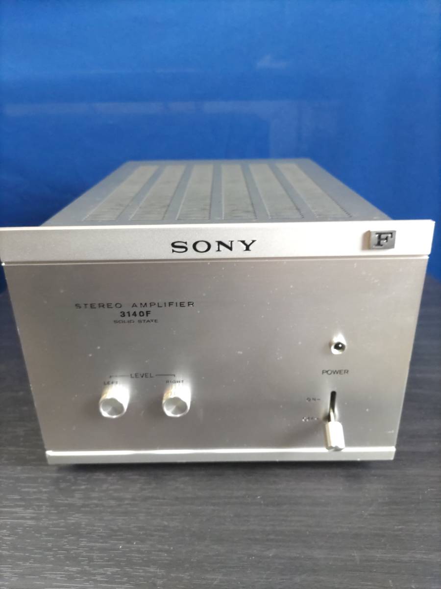 美品　SONY ステレオパワーアンプ TA-3140F SONY TA-3140F ソニーパワーアンプ 整備品 - Yahoo!オークション