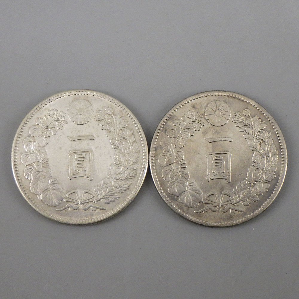 一圓　一円銀貨　明治37年 一圓銀貨 明治37年 明治三十七年 大日本 日本 一円銀貨
