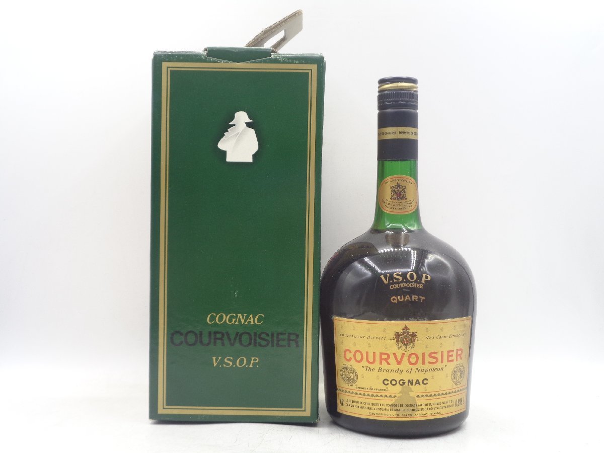 COURVOISIER VSOP クルボアジェ VSOP コニャック ブランデー グリーン 