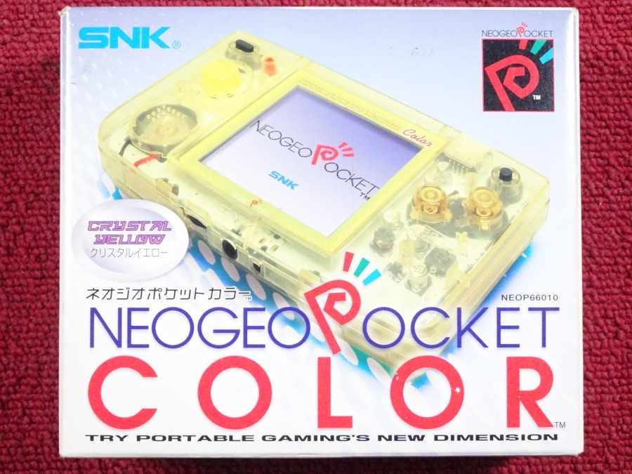 SNK NEOP66010 ネオジオポケットカラー 本体 箱付き 難あり＊ジャンク