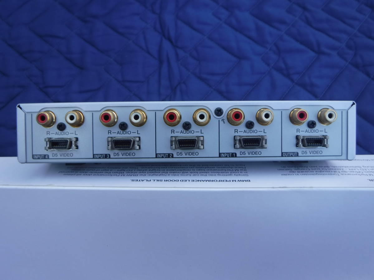 【2台】SONYソニー AV SELECTOR SB-V41D セレクターD端子 2台】SONYソニー AV SELECTOR SB-V41D セレクターD端子 【公式通販】