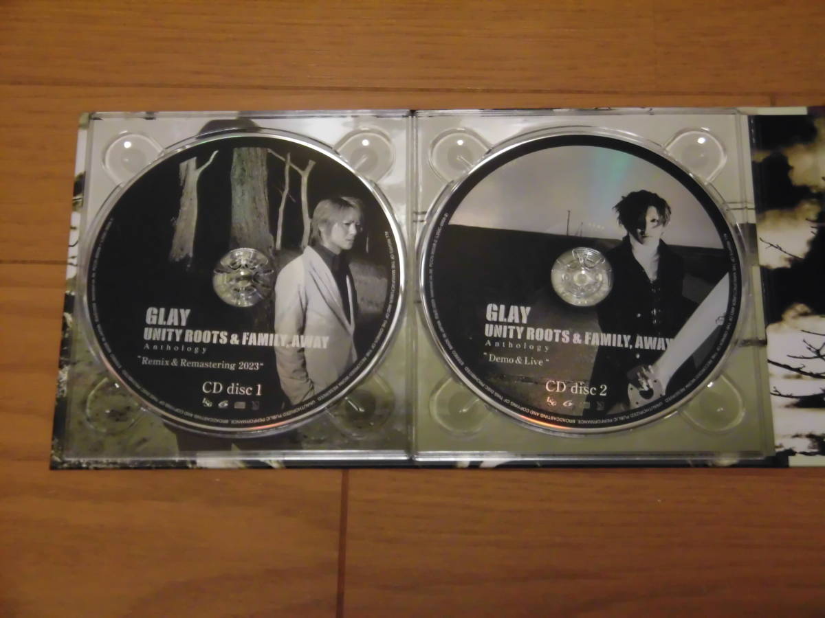 GLAY 2CD+Blu-ray UNITY ROOTS & FAMILY， AWAY Anthology 【公式通販】