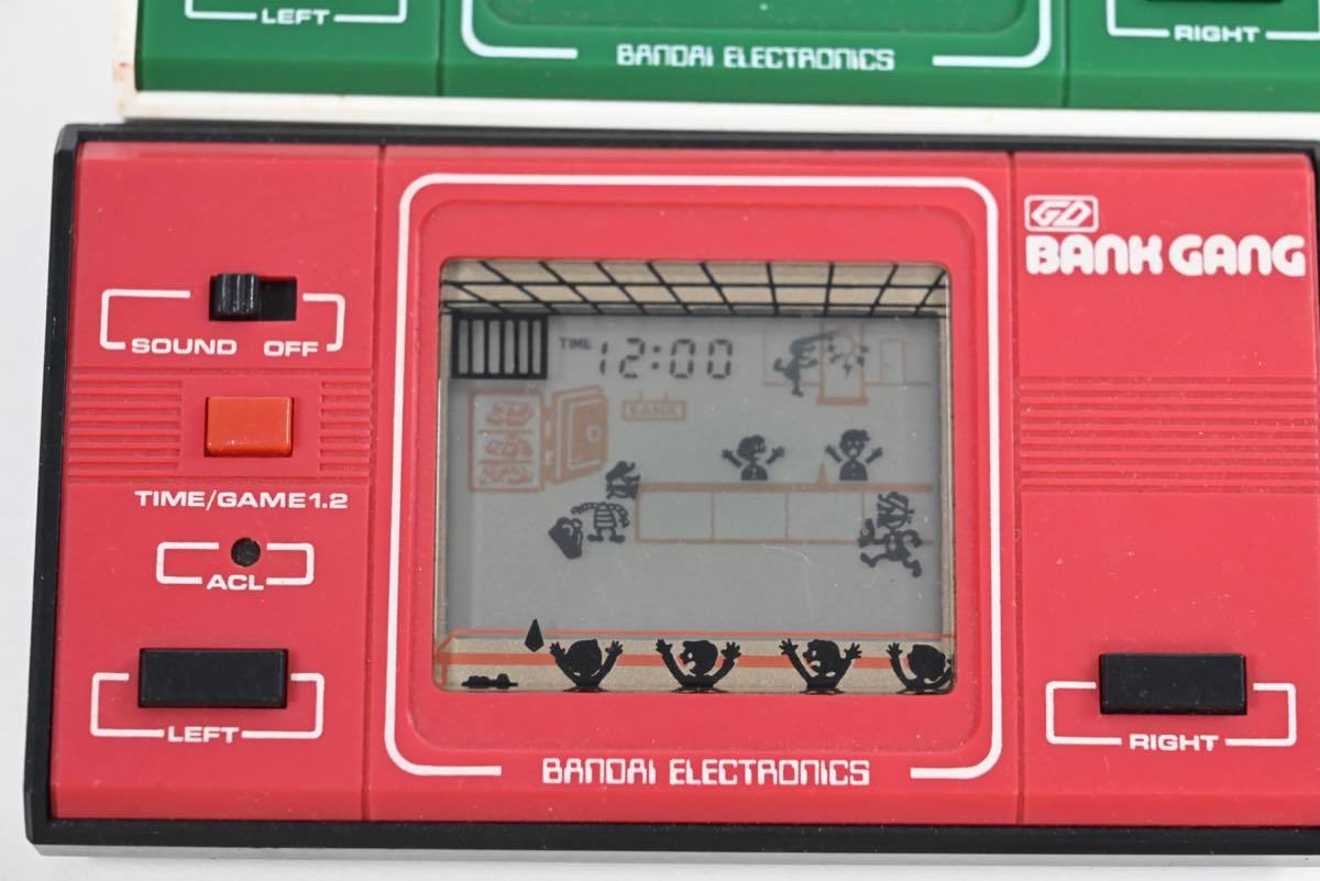 5B34 レトロ バンダイ ポケットゲーム BANK GANG バングギャング