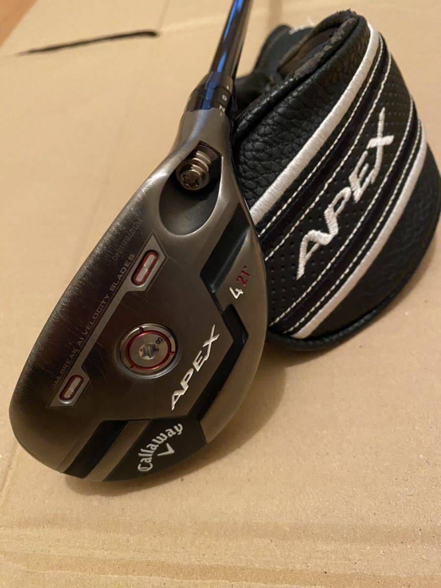 APEX ユーティリティ 4H 21° Callaway flex Sキャロウェイ エイペックス