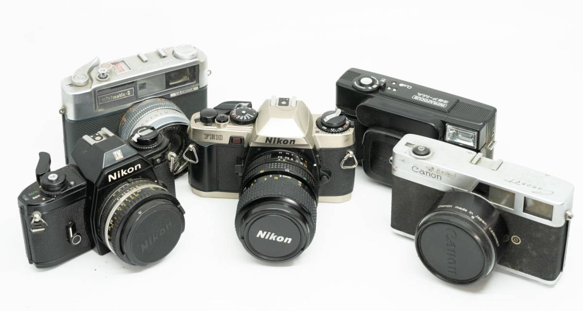 ジャンク Canon Nikon 一眼レフ フィルムカメラ デジタル Digital