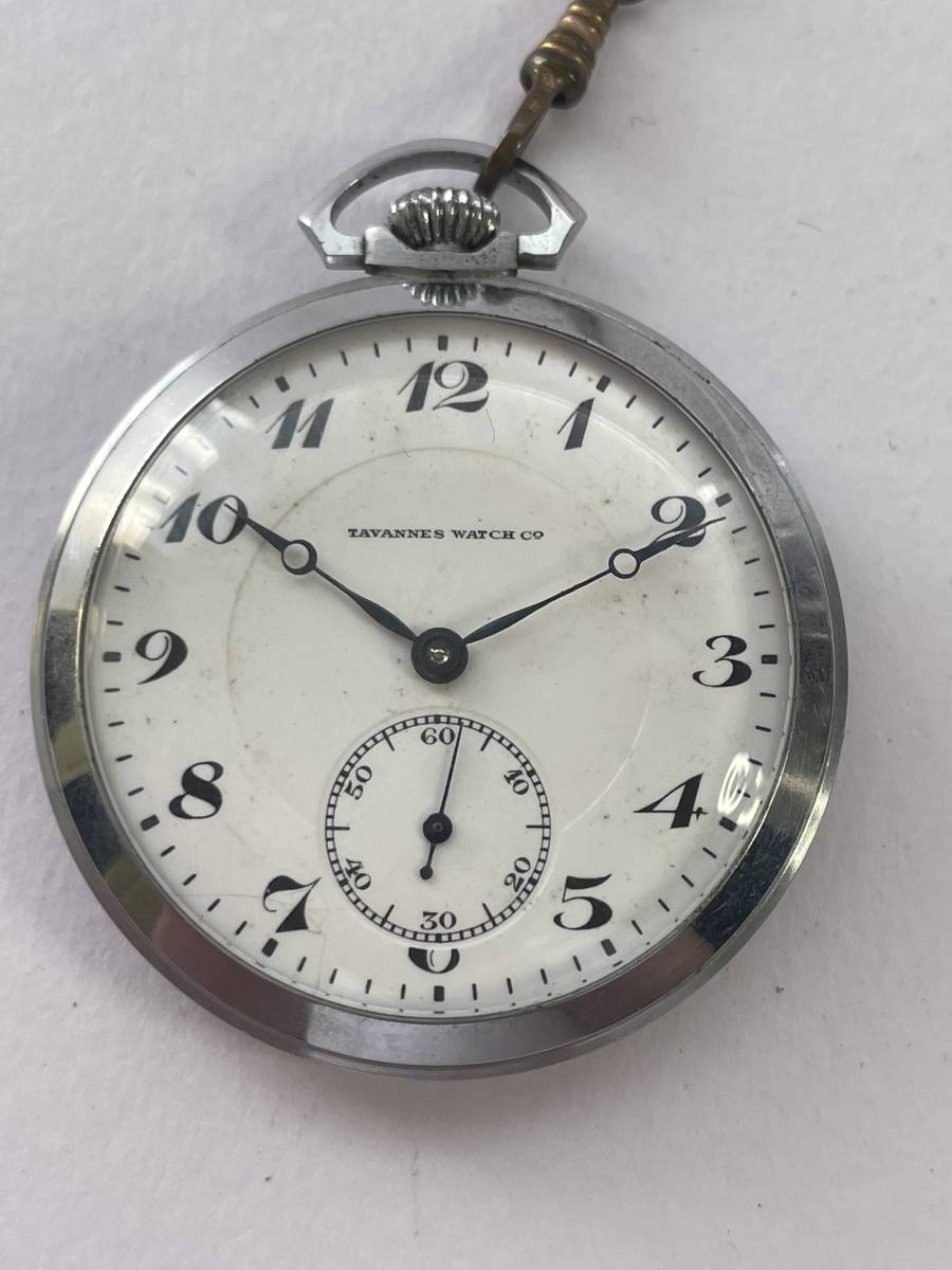 TAVANNES WATCH Co. 手巻き懐中時計 WATCH TAVANNES 懐中時計