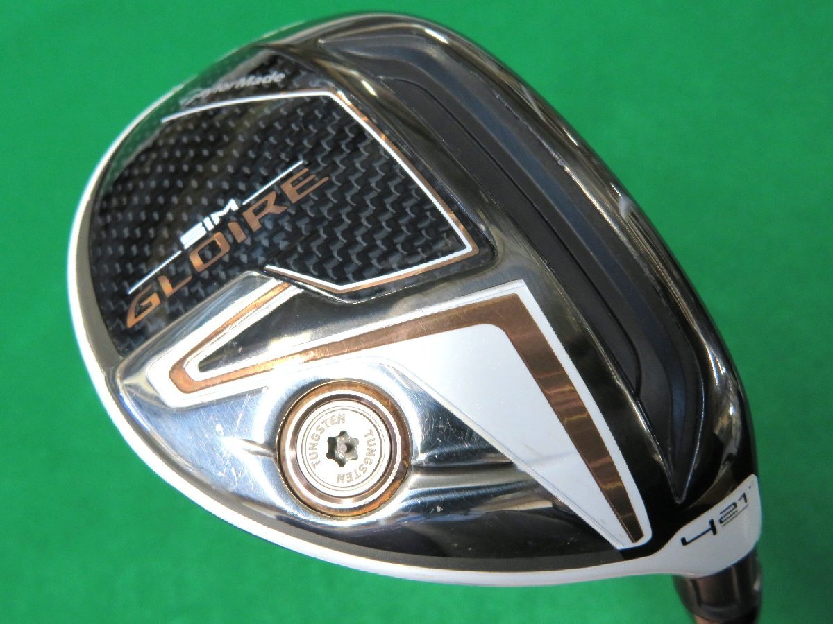 【中古】 テーラーメイド　2020　SIM GLOIRE　シムグローレ　レスキュー　#4 （21°） 【SR】 Air Speeder（エアスピーダー）TM　HC無し