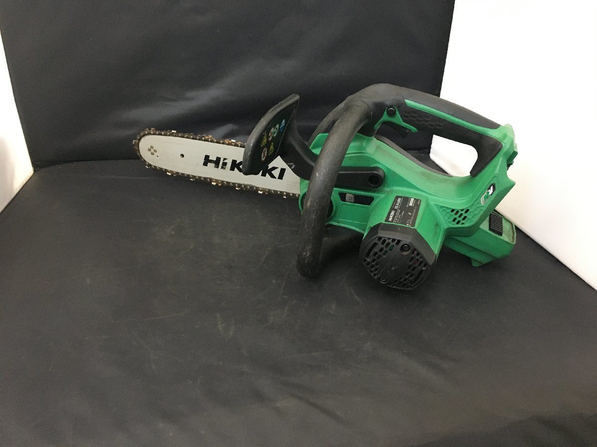 ジャンク品】HiKOKI(旧日立工機) コードレスチェンソー 36V CS3630DA 
