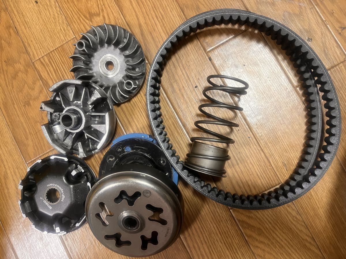 スズキ/アドレスv125/純正プーリー/NCY強化クラッチ/プーリー/ベルト