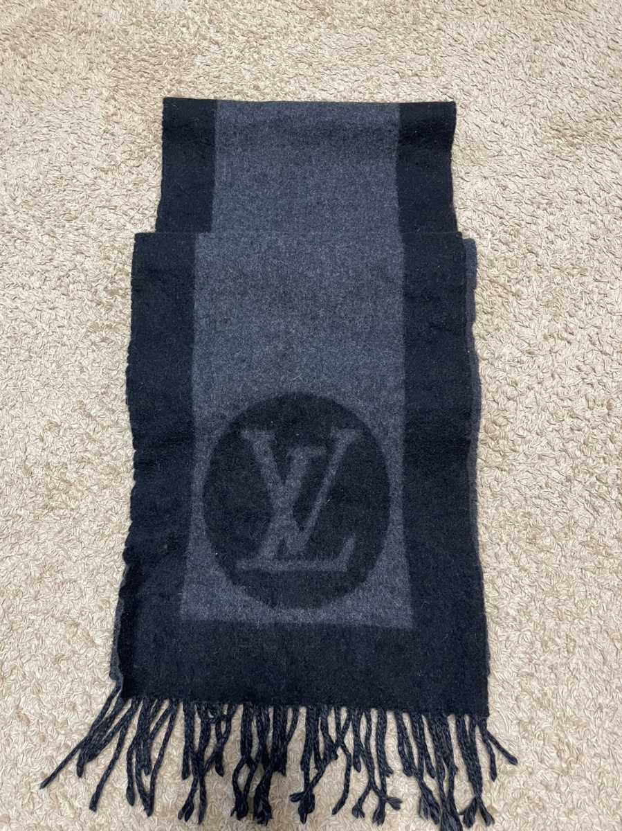 マフラー ルイヴィトン VUITTON 服飾 ブランド雑貨 FX1671 1円〜 LOUIS