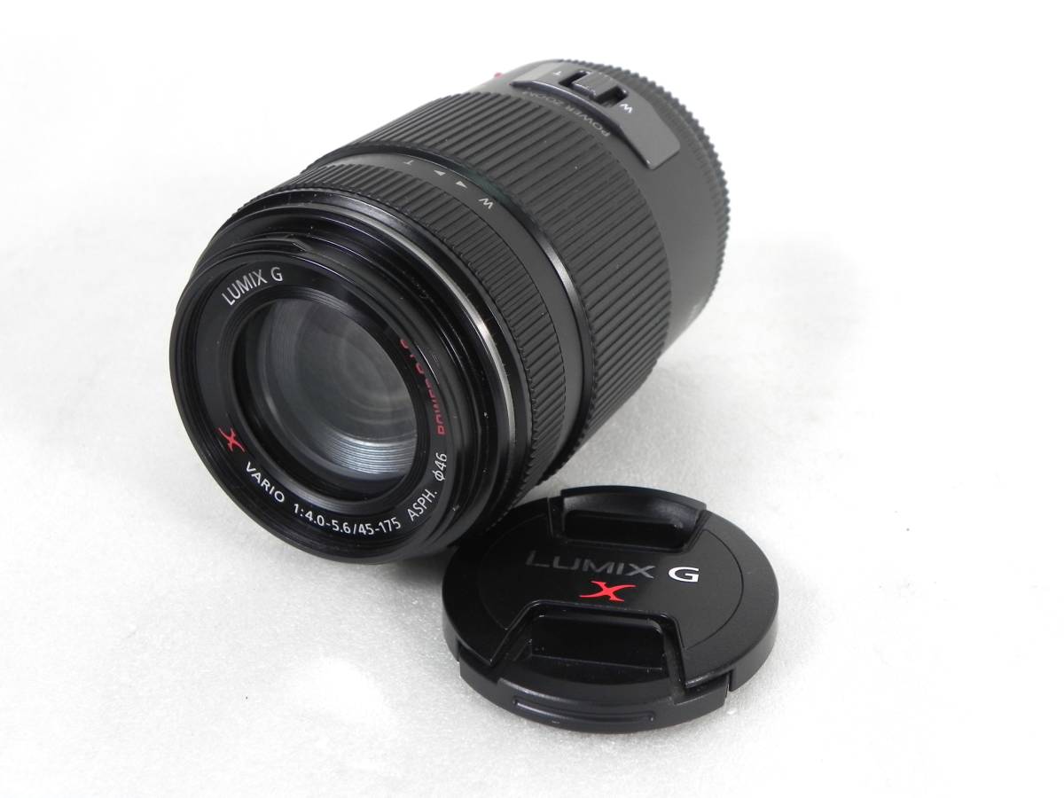 [Q8552]☆美品★Panasonic LUMIX G X VARIO 45-175mm F4-5.6 POWER O.I.S H-PS45175
