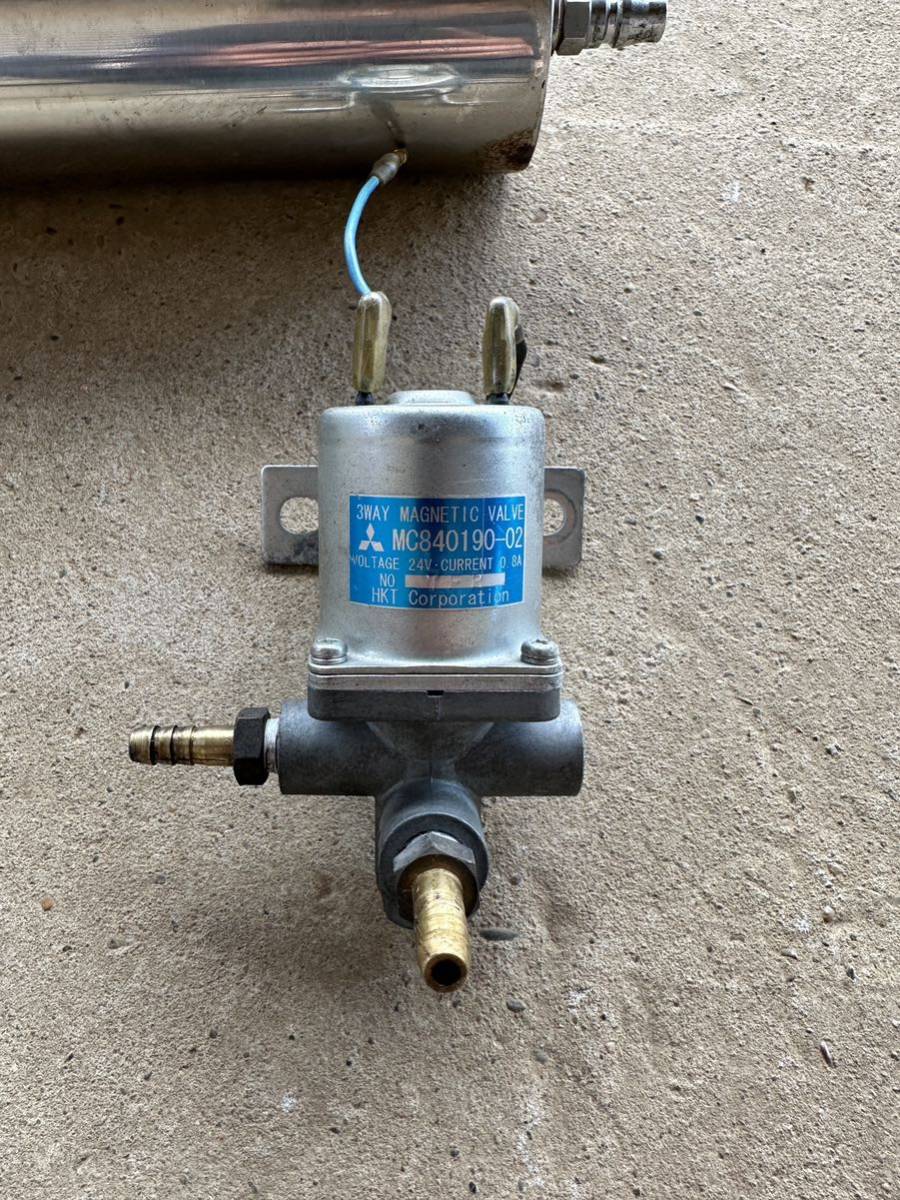 三菱純正排気バルブ キシューン 二度鳴き