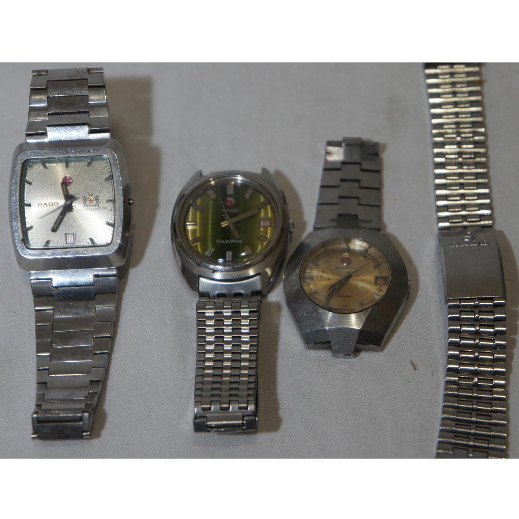 1円【ジャンク】RADO ラドー/時計3点セット/94