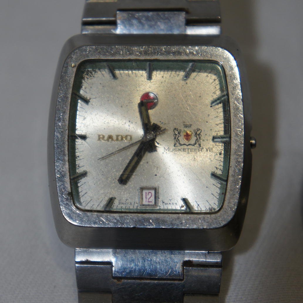 1円【ジャンク】RADO ラドー/時計3点セット/94