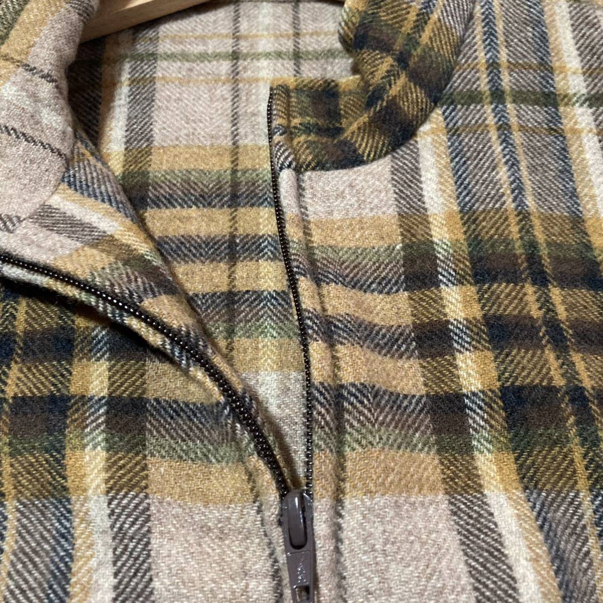 レリアン 9＊美品＊ちょこっとカシミヤ混のウールシャツジャケット＊サイズ9