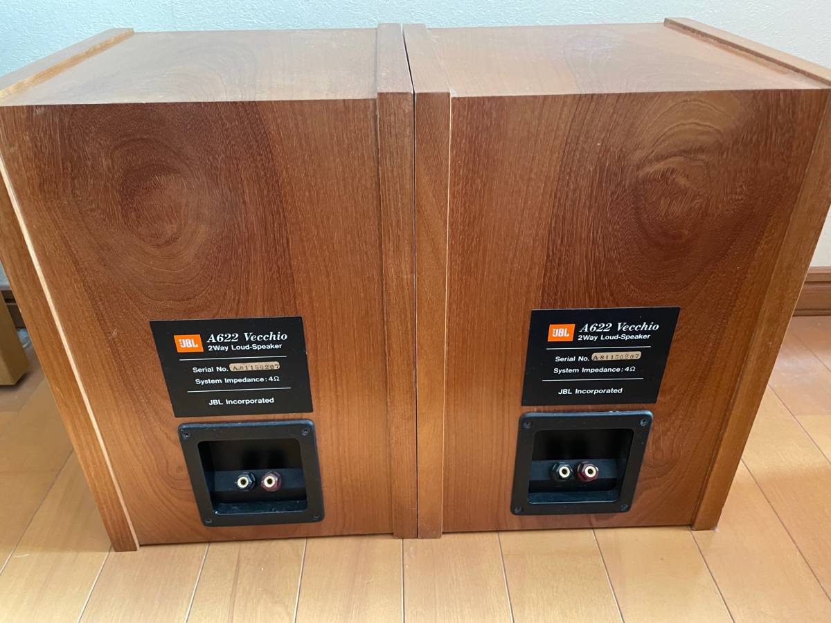 JBL A622 Vecchio スピーカー2本組 JBL スピーカー2本組 Vecchio A622