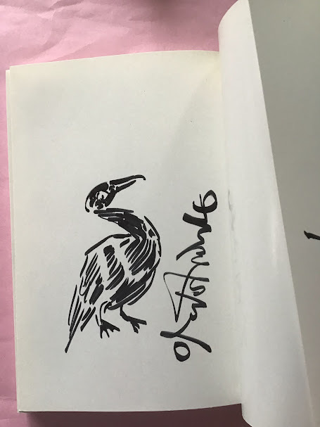 サイン本＋ミニ色紙『木曽川うかい物語 飛翔の舞』土屋慎吾 元水木  