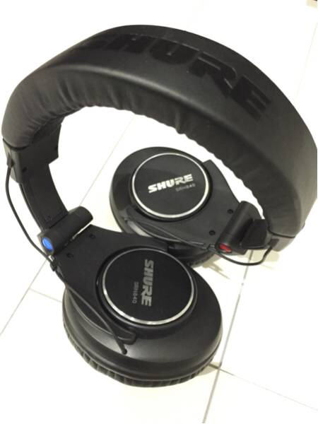 美品 SHURE SRH840 リファレンス スタジオ ヘッドホン