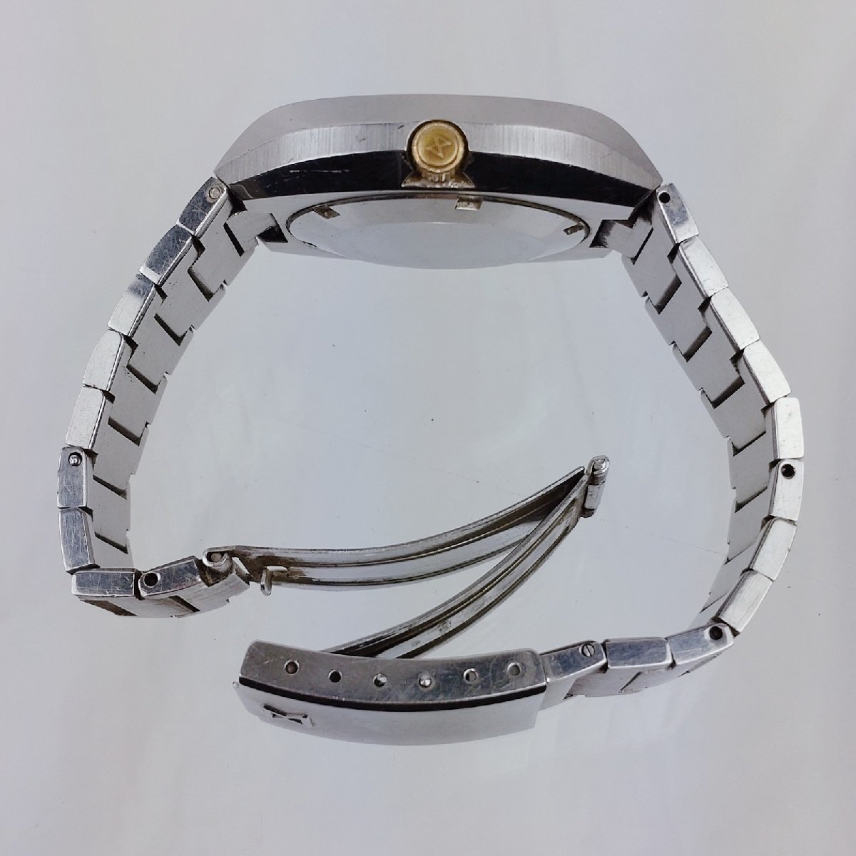 EDOX KING STAR 自動巻き デイト [稼働品] グリーン文字盤 エドックス 