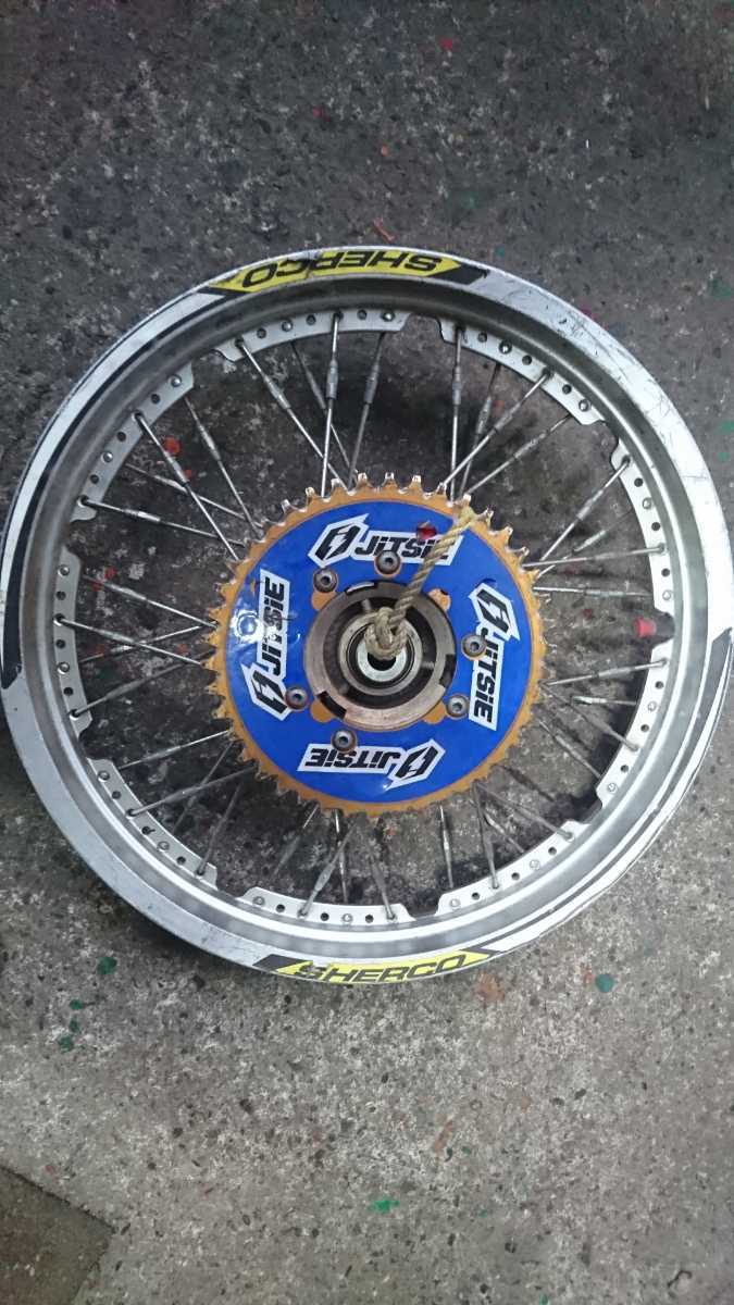 トライアル TY125classic リアホイール RTL GASGAS GasGasシリーズ