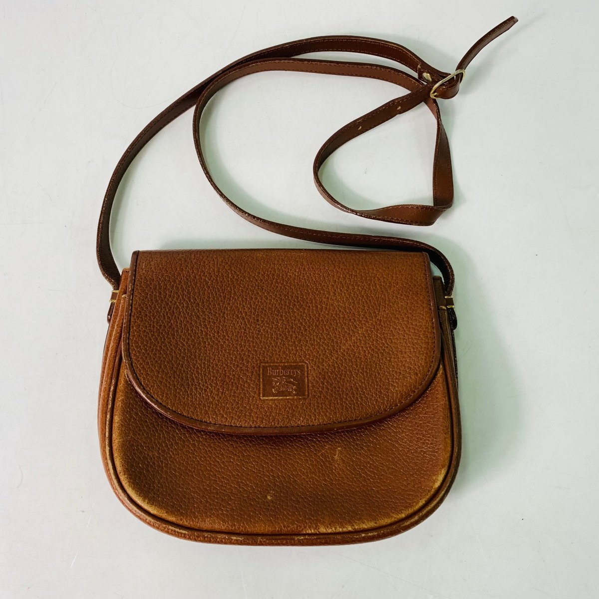 BURBERRY オールド ヴィンテージ バーバリー レザー ミニ ショルダー 