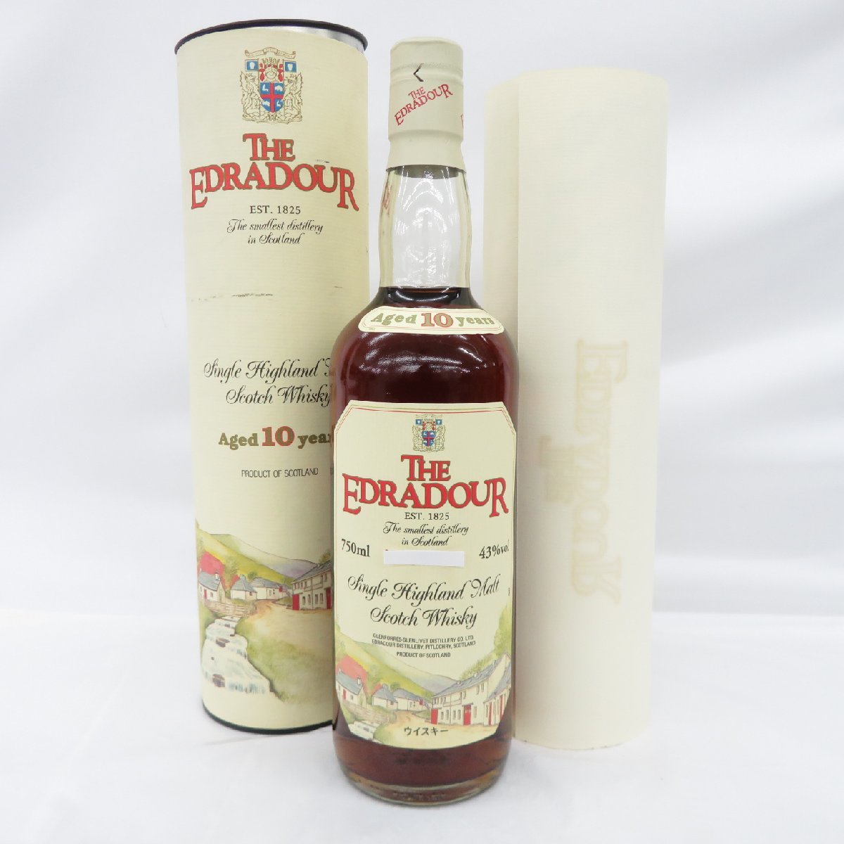 10年 エドラダワー : エドラダワー10年 シングルモルト EDRADOUR 700ml 