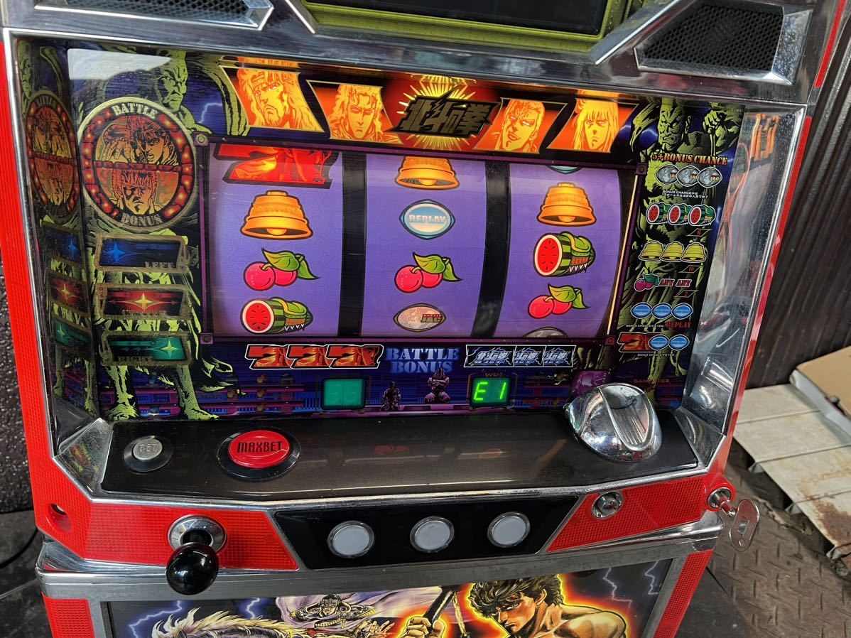 引取限定☆パチスロ サミー 北斗の拳 世紀末救世主伝説 パチスロ実機