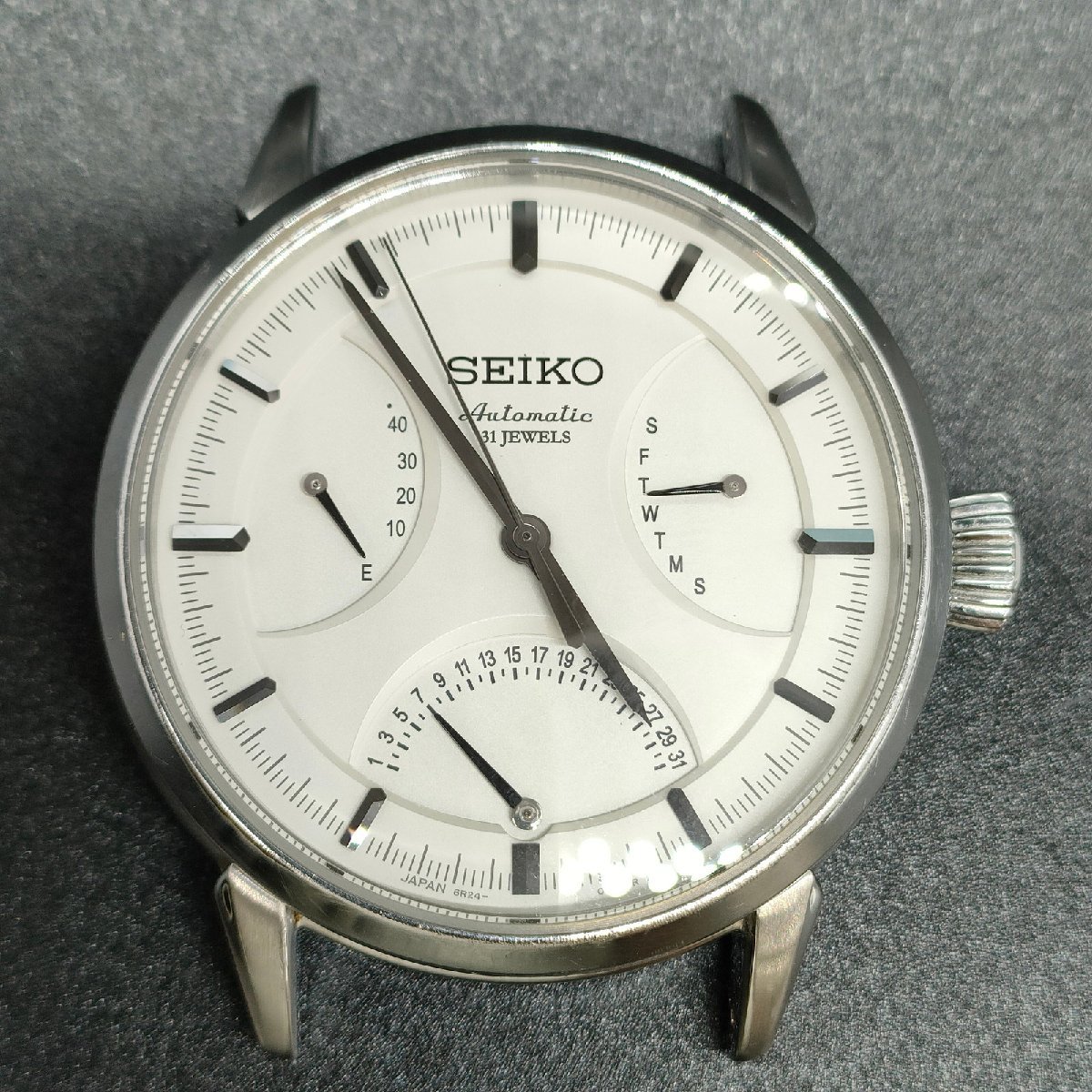 セイコー プレサージュ SARD009 6R24-00C0 自動巻き 31石 SEIKO ダブル 