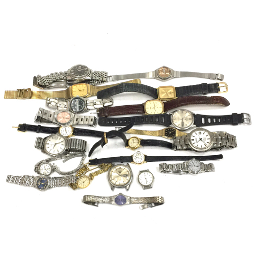 セイコー 17-7090 / 5J22-0C20 / 6619-8110 他 シチズン 腕時計 メンズ レディース 現状品 総重量約0.78kg