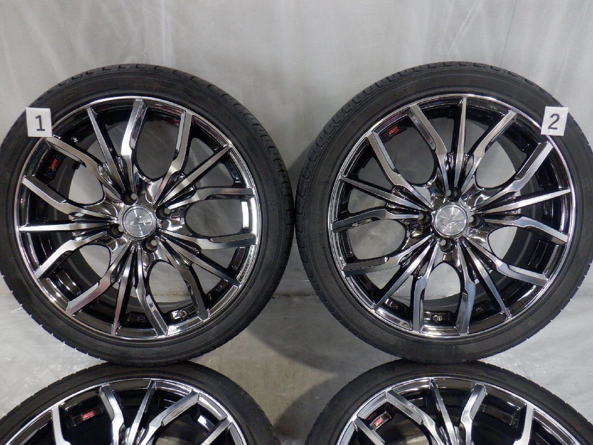☆GP5 フィット☆ 4H 100 6.5J +50 17インチ 社外品 weds LEONIS LV