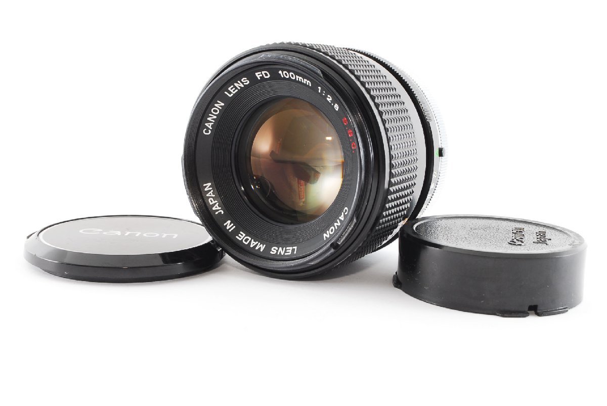 超激得，大得価 【美品】キャノン Canon FD 100mm f/2.8 s.s.c ssc