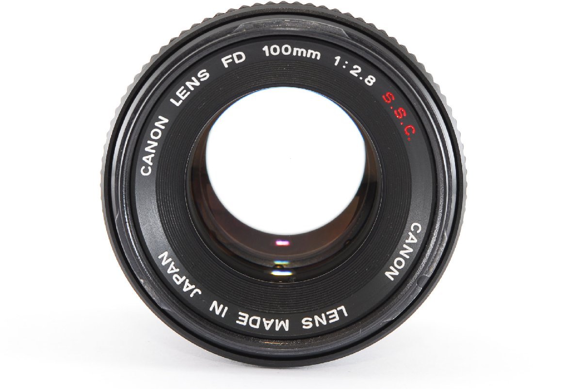 超激得，大得価 【美品】キャノン Canon FD 100mm f/2.8 s.s.c ssc