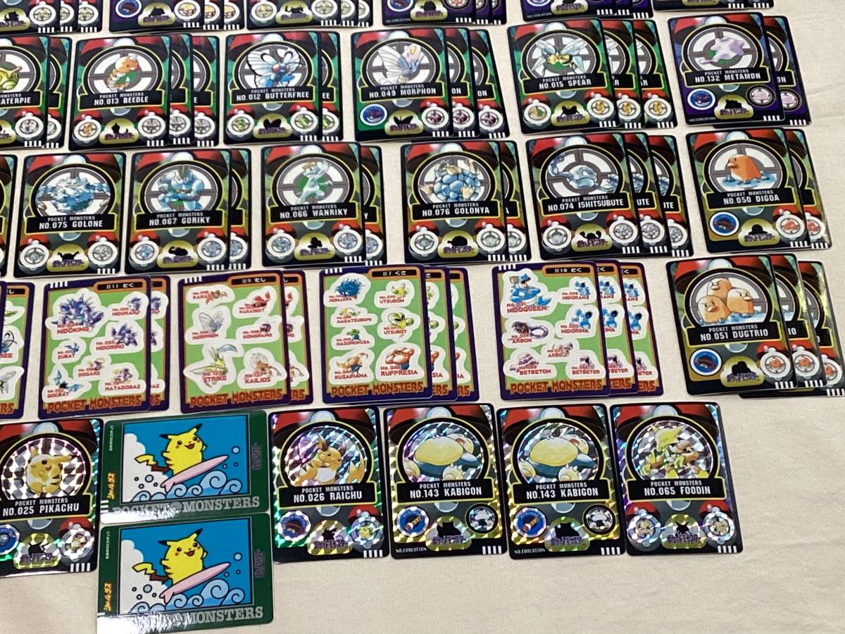 ☆1997シールダス カードダス100 ポケットモンスター パート2 34束 46
