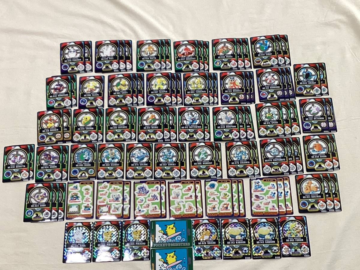 ☆1997シールダス カードダス100 ポケットモンスター パート2 34束 46