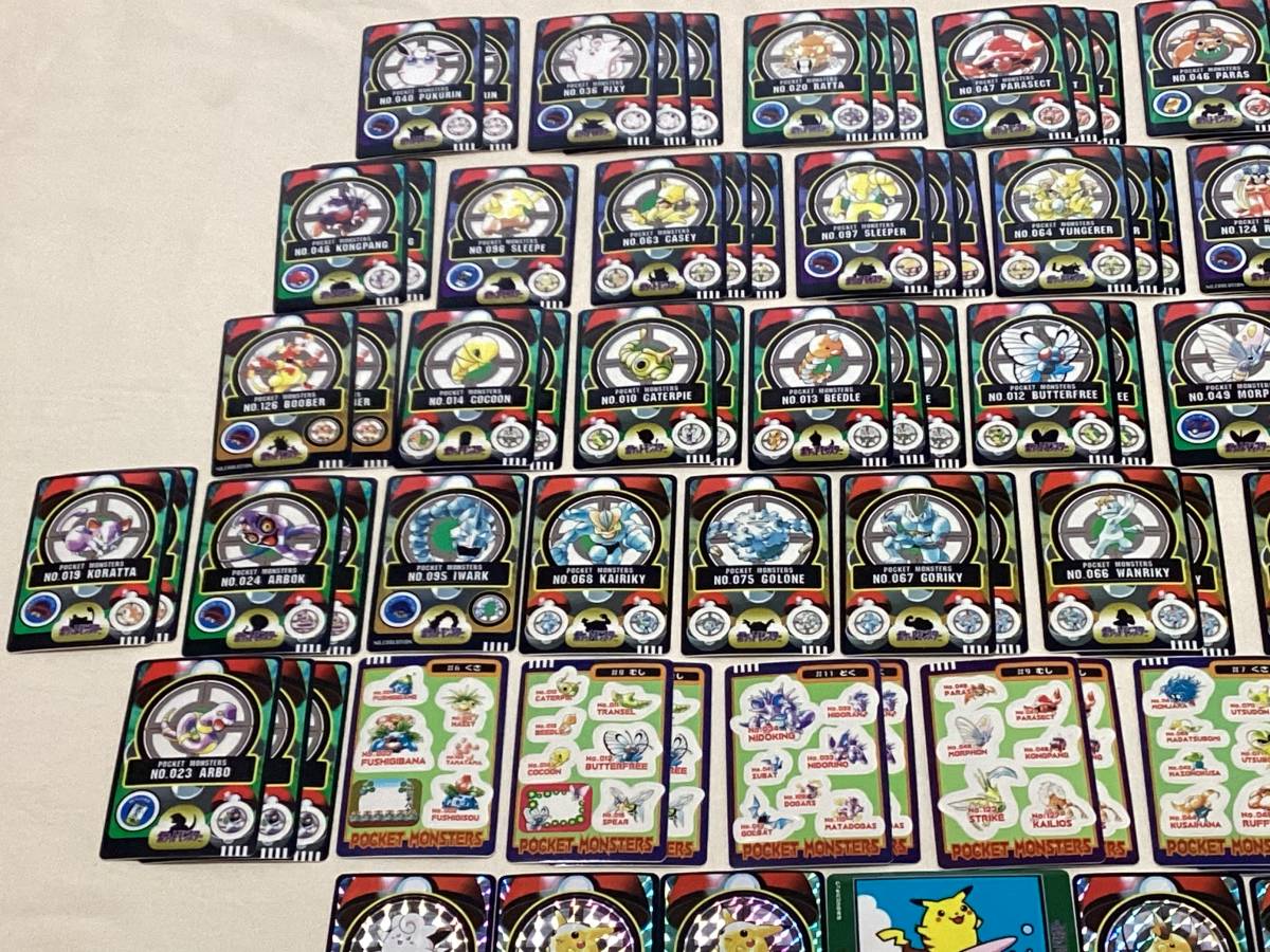 ☆1997シールダス カードダス100 ポケットモンスター パート2 34束 46