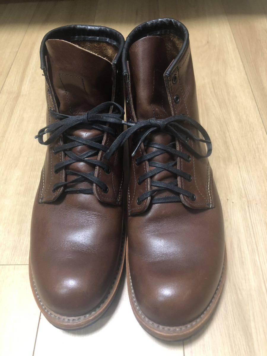 RED WING BECKMAN 9016 US10.5 シガー フェザーストーンレザー ブラウン レッドウィング ベックマン ワークブーツ 28.5 オイルドレザー本革