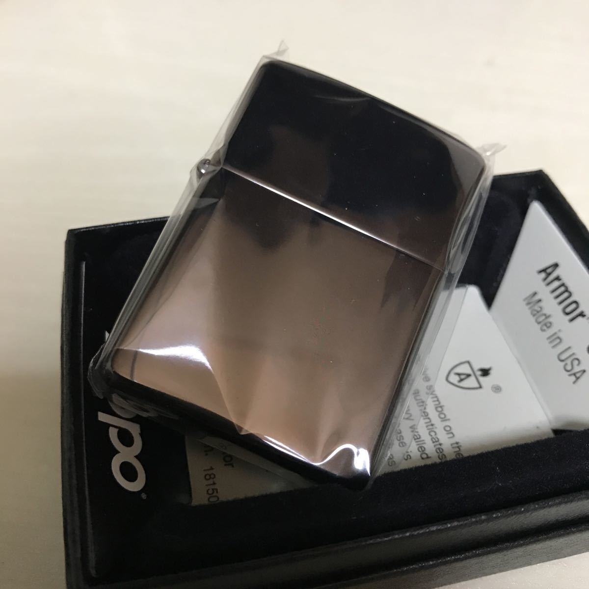  ZIPPO ジッポ 2005年製 BLACK ブラック 黒 シンプル armor アーマー(その他)｜売買されたオークション情報、yahooの商品情報をアーカイブ公開 - オークファン Zippo