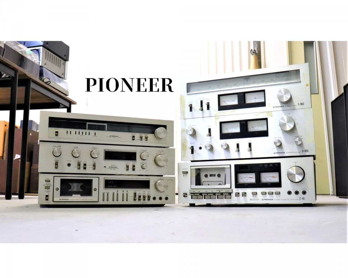 PIONEER TX-7900，TX-7800Ⅱ ステレオチューナー / SA-7900，SA-7600Ⅱ