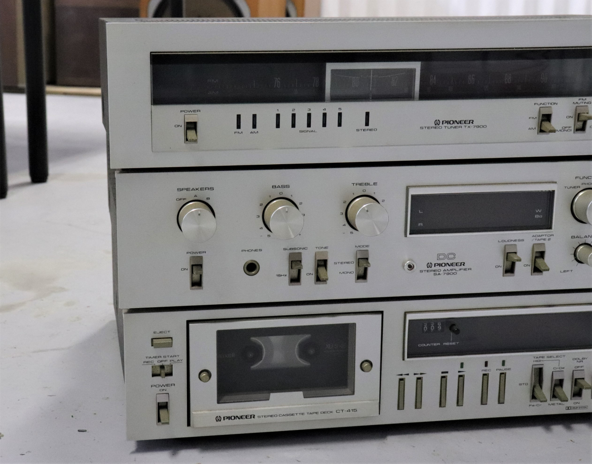 PIONEER TX-7900 ステレオ チューナー SA-7900 プリメインアンプ