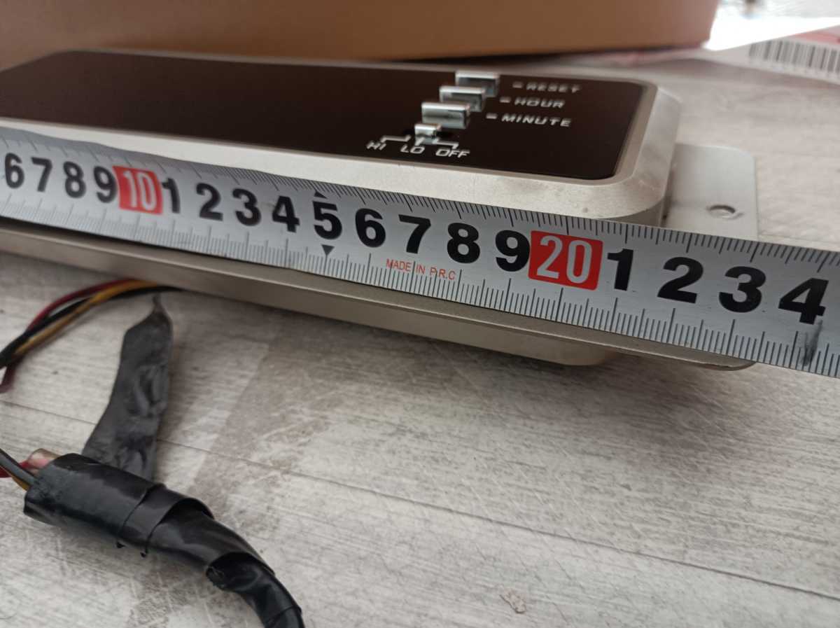 観光バス 蛍光表示管式水晶時計 CITIZEN サロンバス 9902021 CITIZEN / 24Vデジタル時計④ 観光バス デコトラ 昭和レトロ