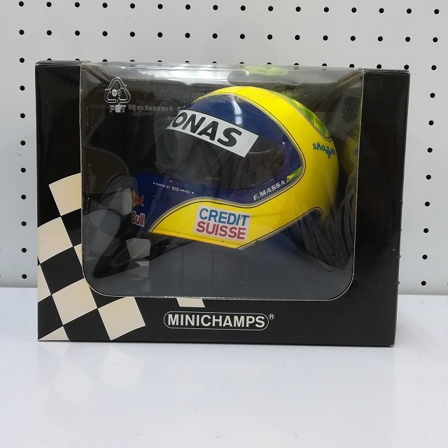 mV698b [難あり] PMA 1/2 ヘルメットコレクション F.マッサ / ミニチャンプス | ホビー V