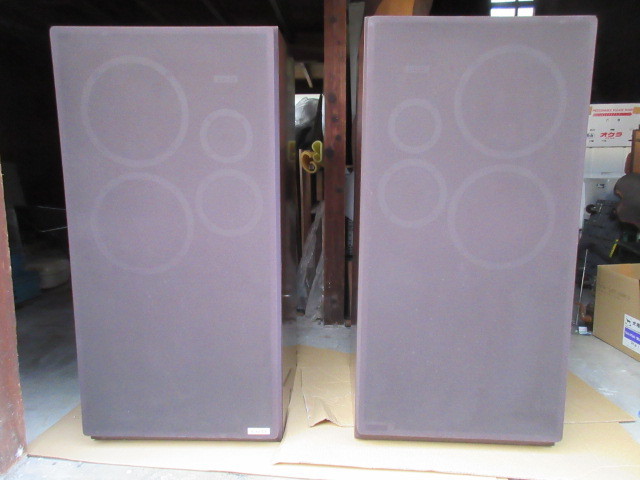 引き取り限定 Lo-D HS-5000 ローディ 平面型スピーカーシステムペア 注文生産品 日立オーディオ