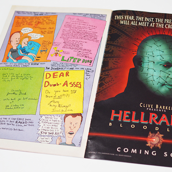 缶バッチ付き☆ビーバス＆バットヘッド☆アメコミ 雑誌_10