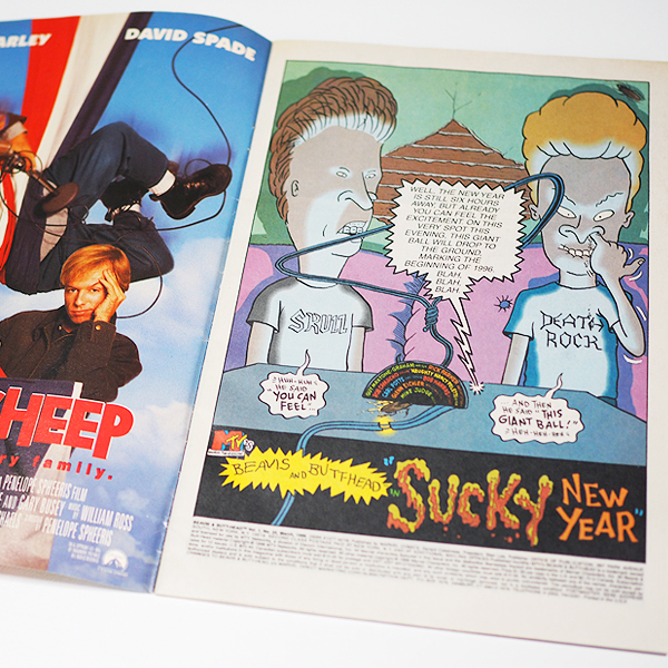 缶バッチ付き☆ビーバス＆バットヘッド☆アメコミ 雑誌_7