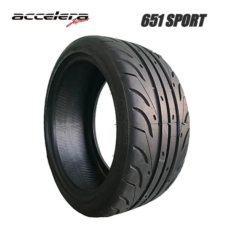 送料無料 アクセレラ サマータイヤ accelera 651 SPORT 651 スポーツ（TREADWEAR200） 215/45R17 87W 【1本】