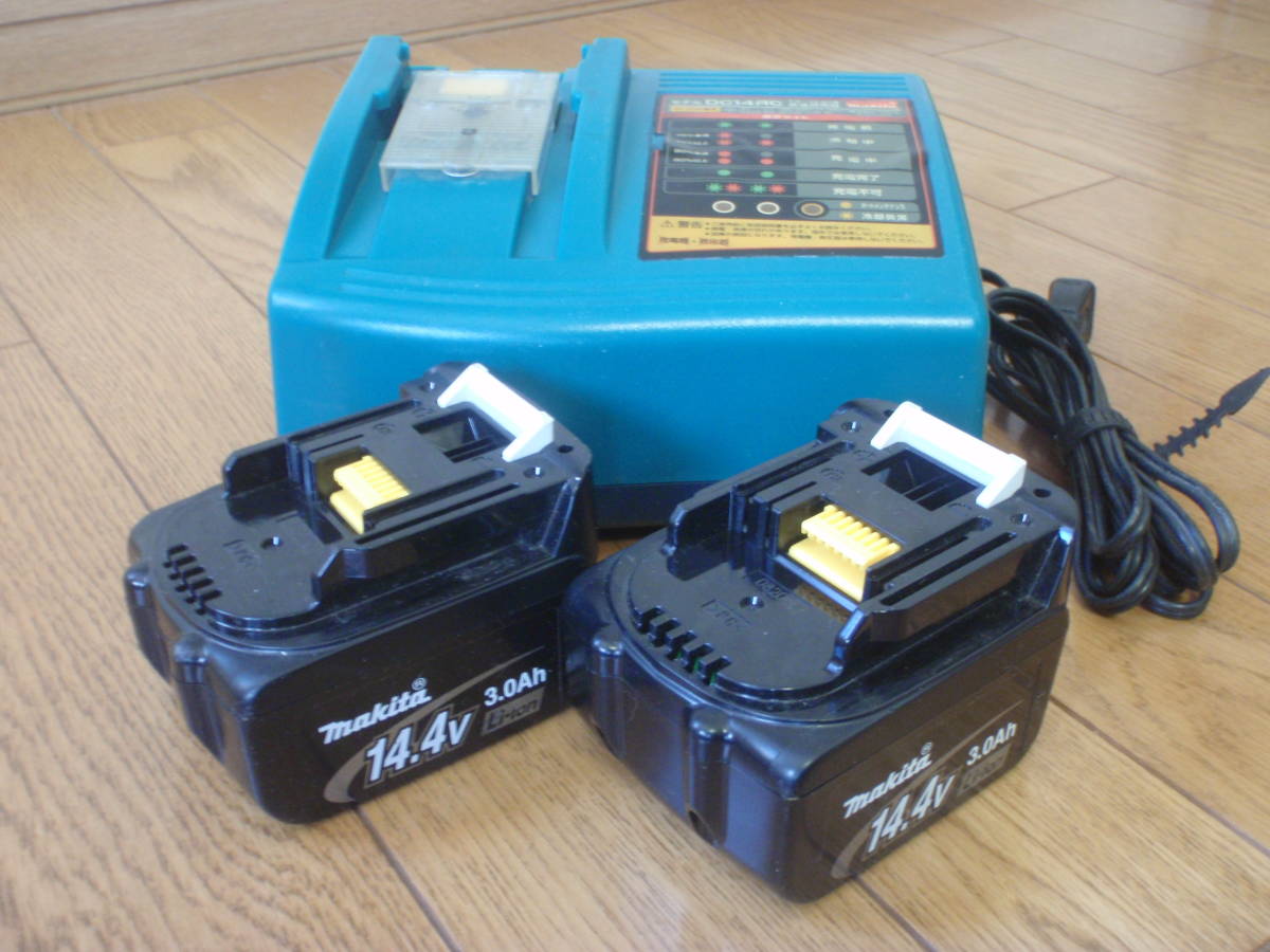 ☆ マキタ 14.4Vバッテリー2個 充電器 ☆