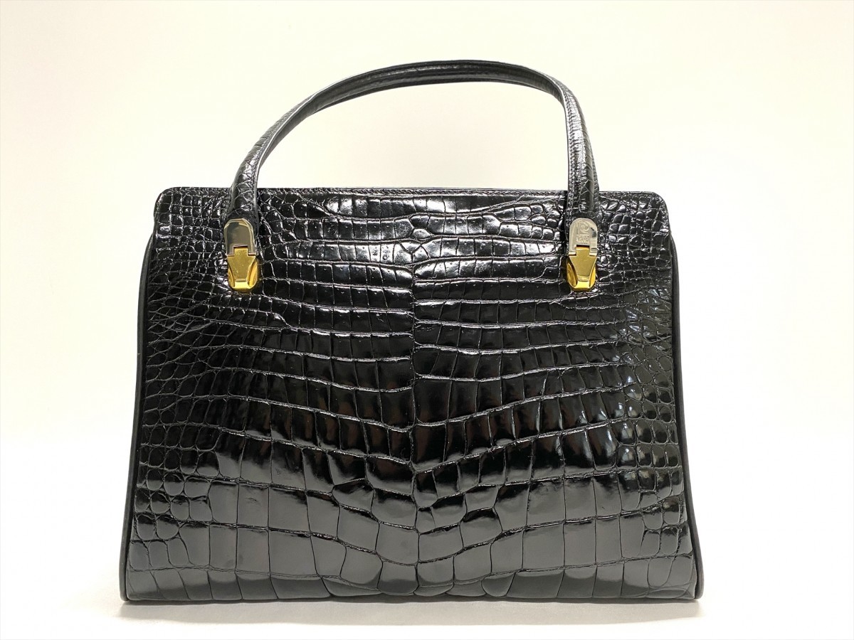 Pierre Cardin ピエールカルダン レディースカバン クロコダイル ワニ 