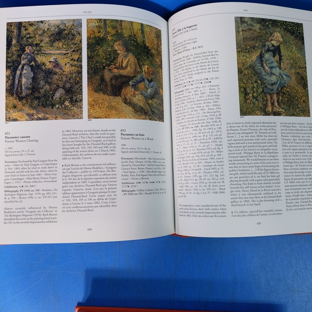 PISSARRO ピサロ 図録 画集 洋書 印象派 油絵 作品集