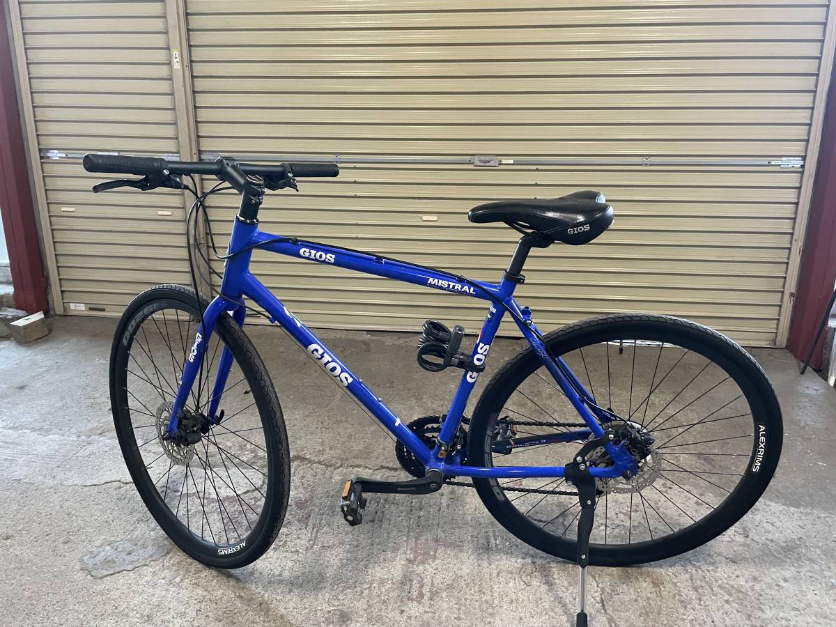 □ GIOS MISTRAL 520型 SIOS BLUE □【自転車/クロスバイク】 【公式通販】
